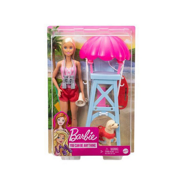 Продукт Barbie Кукла - Професия спортист, спасител на плажа - 0 - BG Hlapeta